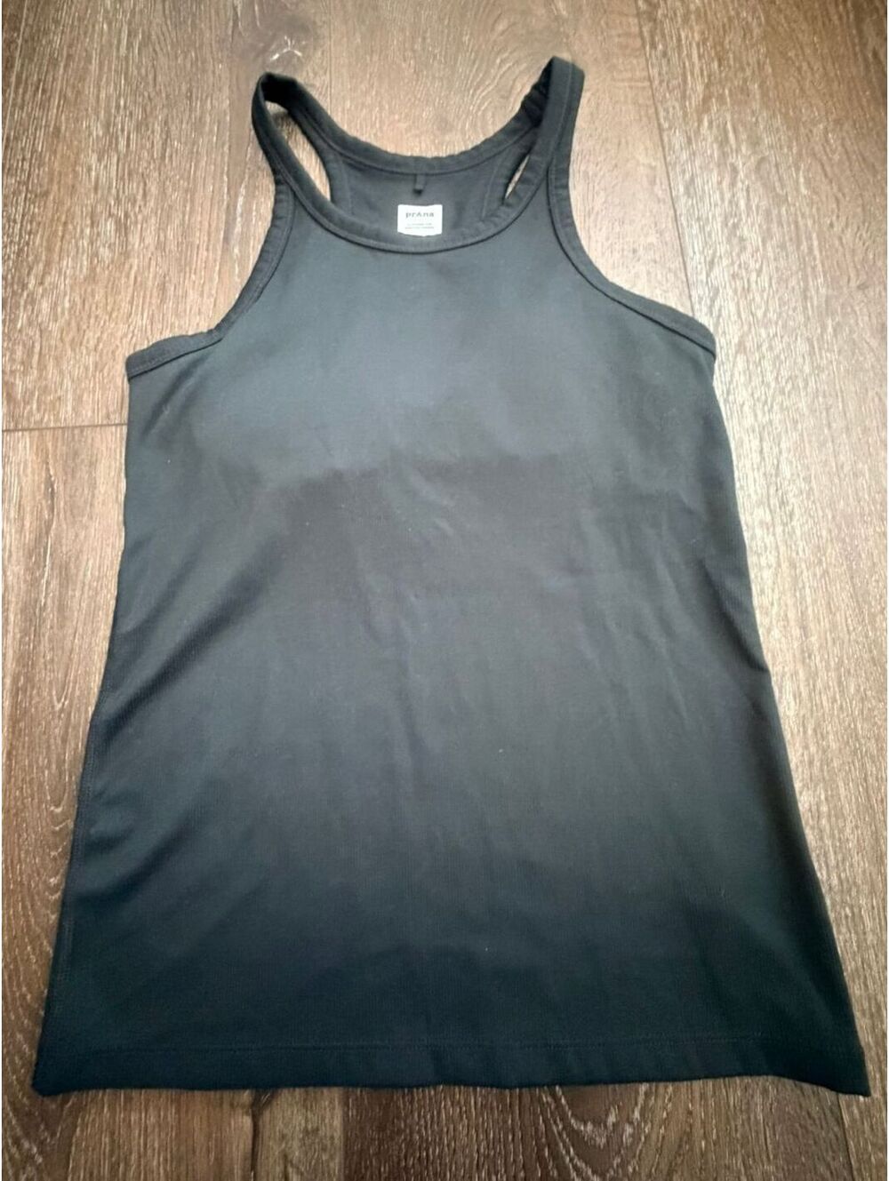 prAna Black Shelf Bra Athletic Tank Top Women's XS Yoga Workout
